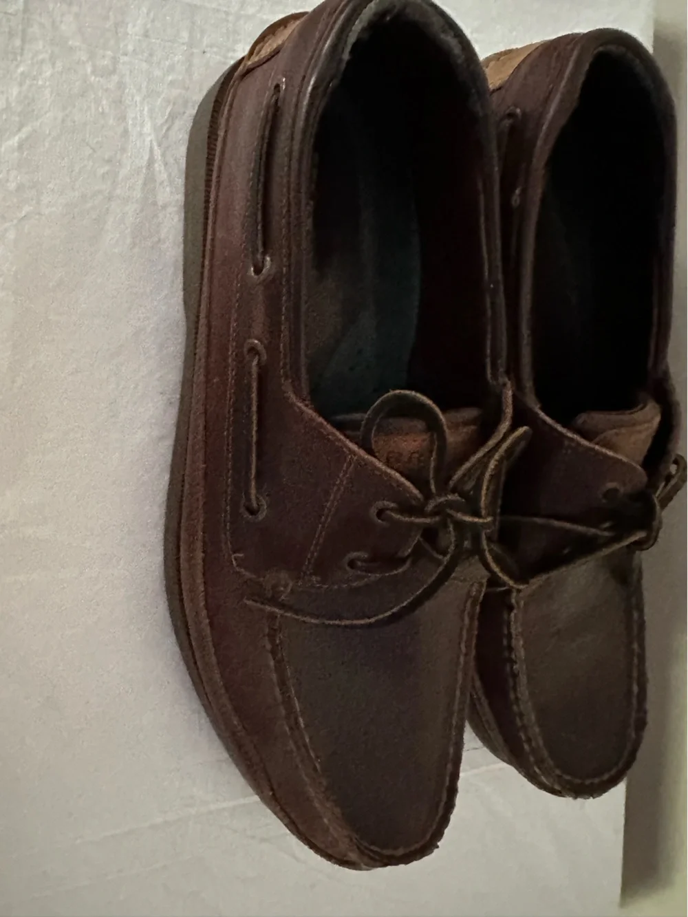 Men’s Sperry Top Siders  Leather 2-Eye Boat Shoes
